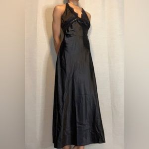 Sincerely Jules Long black silk dress